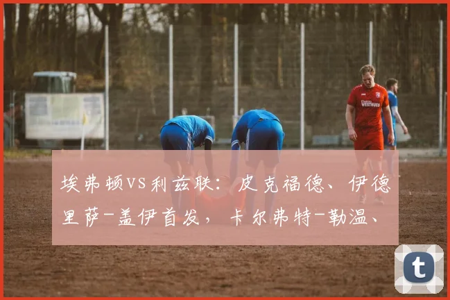 埃弗顿vs利兹联：皮克福德、伊德里萨-盖伊首发，卡尔弗特-勒温、阿姆帕杜出战